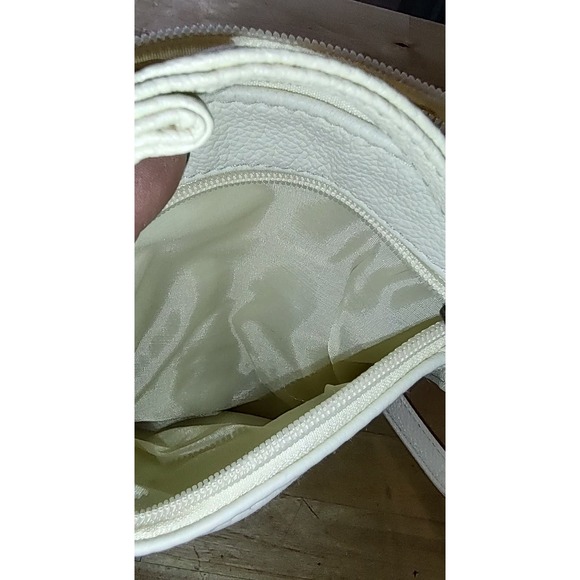 Maze Exclusive Cream Genuine Leather Mini Organization Crossbody - NEW - Picture 8 of 9